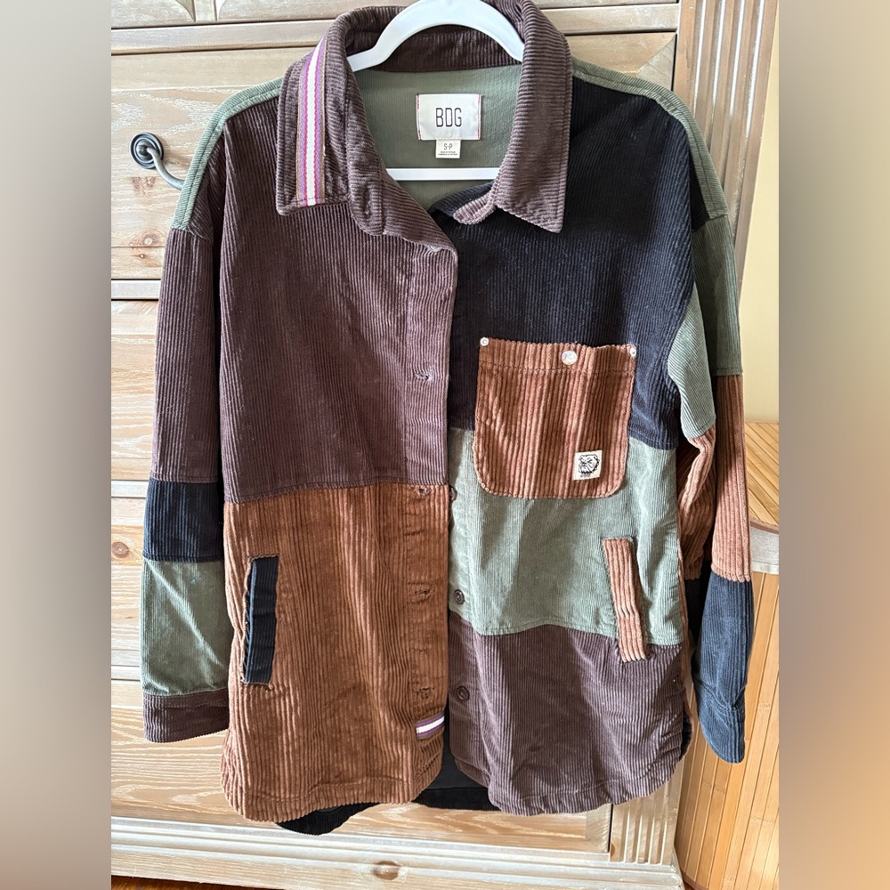 BDG Multicolor Corduroy Jacket